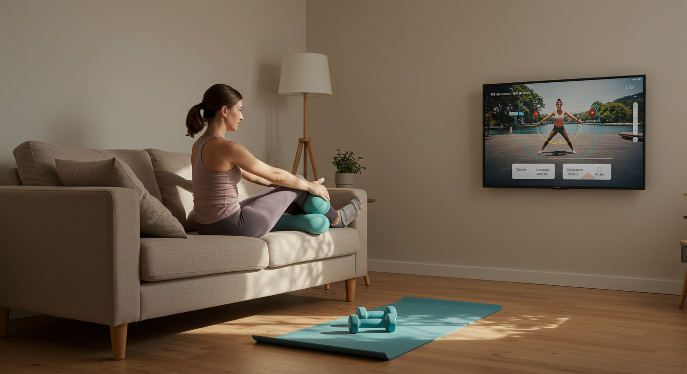 You are currently viewing Ćwiczenia przed telewizorem – jak połączyć relaks z aktywnością