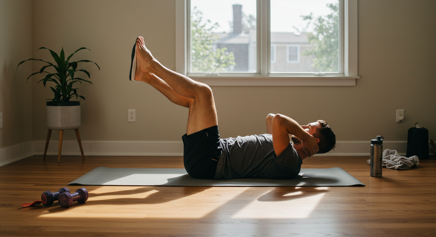 You are currently viewing Rowerek ćwiczenie – jak wykonać i jakie mięśnie angażuje